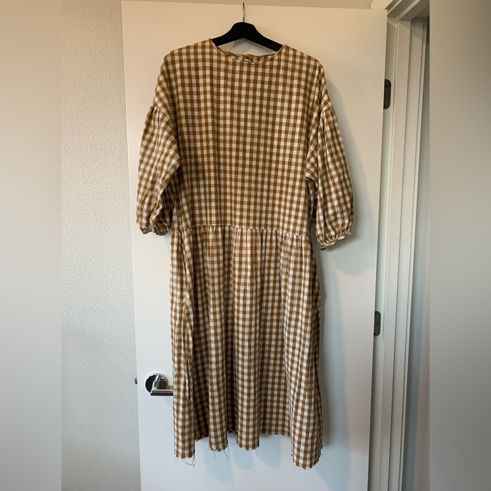 May Dress Camel - April Meets October